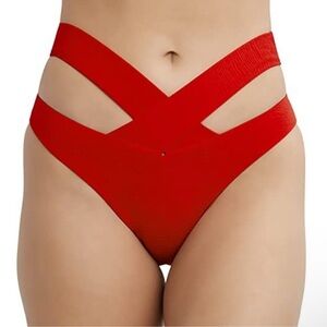 BCBGMaxAzria Amangiri High-Waist Bikini Bottom 10